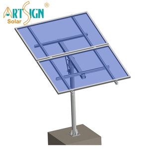 Dấu hiệu nghệ thuật bán buôn nhôm năng lượng mặt trời bảng điều khiển cực gắn khung điều chỉnh năng lượng mặt trời mặt đất gắn kết cho bảng điều khiển năng lượng mặt trời hệ thống năng lượng mặt đất - Product Image 4