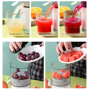 Machine à jus sans fil de haute qualité USB chargeant des outils électriques ménagers de fruits et légumes en plastique PP - Product Image 6