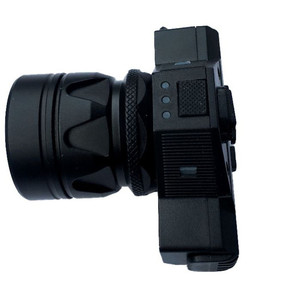 Phare de vélo T6+COB LED rechargeable, lumière avant IPX4, 4 modes, en alliage d'aluminium, charge USB - Product Image 3