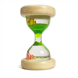 Kidpik Special Liquid Motion Toy Colorido Acrílico Reloj de arena Temporizador para autismo Juguetes Fidget Toy