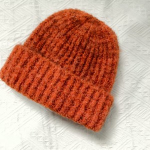 Gorro de punto grueso unisex, gorro cálido de otoño e invierno para viajes al aire libre - Product Image 3