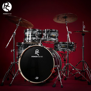 <span class=keywords><strong>Batterie</strong></span> de percussions POWERSOUND STORM Series PS Jazz, kit de <span class=keywords><strong>batterie</strong></span> pour la pratique à domicile, la scène, <span class=keywords><strong>batterie</strong></span> <span class=keywords><strong>acoustique</strong></span>, coque en érable/peuplier - Product Image 4