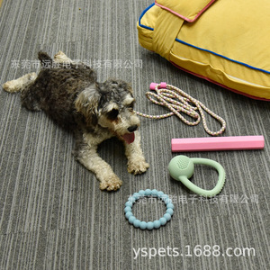 Jouets à mâcher en caoutchouc pour chiens, qualité alimentaire, taille moyenne, jouet distributeur de friandises pour chiens - Product Image 1