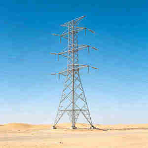 Torre a traliccio angolare zincata pesante con strato di zinco spesso per uso a lungo termine - Product Image 4
