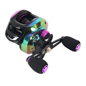 Ucuz 7:2:1 19 + 1 rulmanlar Baitcasting balıkçılık Reel 10KG Max sürükle kırılma döküm Reel tuzlu su balıkçılık tekerlek - Product Image 1