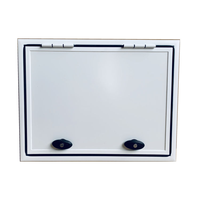 Porte de compartiment à angle droit étanche pour caravane, accessoires de remorque, trappe de camping-car