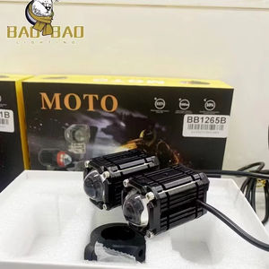 <span class=keywords><strong>BAObao</strong></span> ไฟหน้ารถมอเตอร์ไซด์ LED สีขาวสีเหลืองสีแดงไฟเสริม BB1265สำหรับมอเตอร์ไซค์ - Product Image 1