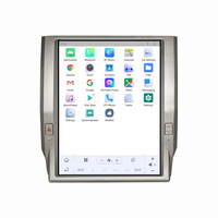 Compatible con Toyota Tundra 2012-2020, Sistema de Navegación CarPlay Inalámbrico con Pantalla Vertical IPS de 12.1 Pulgadas para el Tablero