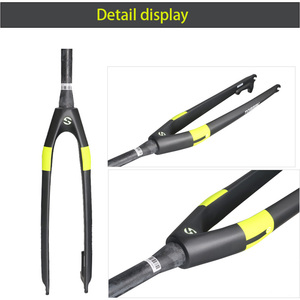 Fox 32 cónica rockshox montaña ciclo horquilla <span class=keywords><strong>delantera</strong></span> de bicicleta mtb rígido tenedor suspensión 26 27,5 29er de bicicleta de carbono de la horquilla taper - Product Image 3