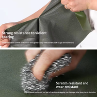 Bâche industrielle antistatique en PVC tissé durable, haute résistance à l'abrasion, imperméable, pour la construction et la protection de voitures