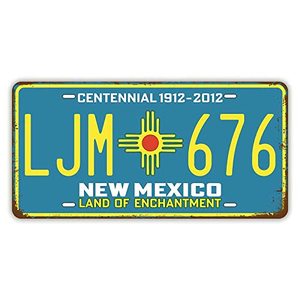 Nuevos accesorios personalizados para vehículos, placa de matrícula de coche reflectante en relieve de aluminio y Metal - Product Image 4