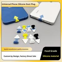Bouchon anti-poussière en silicone multicolore de type C, protecteur universel anti-poussière pour port de charge pour iPhone et Android