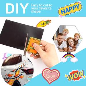 Feuilles magnétiques pour réfrigérateur en PVC mat A4 imprimables, vinyle flexible, dos magnétique en caoutchouc, papier photo magnétique pour la maison - Product Image 3