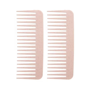 Cepillo para el Cabello Portátil de Dientes Anchos con Logotipo Personalizado, Ecológico, de Paja de Trigo Biodegradable, para Uso en Casa, Hotel, Salón y Viajes - Product Image 4