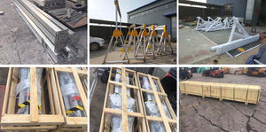 Grúa colgante de pórtico de un solo haz de aluminio móvil portátil ajustable de 1 tonelada para trabajo ligero - Product Image 6