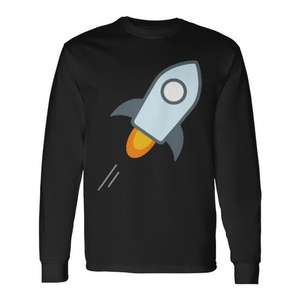 Camiseta de manga larga Stellar Lumens XLM Blockchain Crypto - Product Image 1