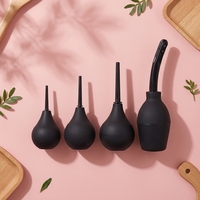 Pompe à lavement pour soins personnels, irrigateur multi-usages pour le nettoyage du côlon pour hommes et femmes, dispositif de lavage en caoutchouc à pointe lisse pour usage quotidien