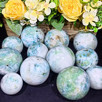 Prix usine Sphère Turquoise Chrysocolle de cristal de guérison de haute qualité pour la décoration de la maison