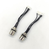 Connecteurs circulaires personnalisés M12 5 broches à montage sur panneau M5 M8 M12 M16 M17 M23 M40 Câble