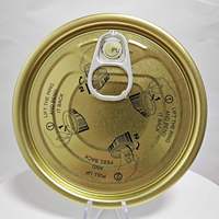Haute Qualité 307 #   Couvre-boîte en fer blanc émaillé blanc de 83,3 mm à ouverture facile pour boîtes de maïs et de litchis