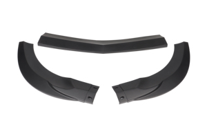 Accessoires de voiture de réglage de lèvre avant pour <span class=keywords><strong>MERCEDES</strong></span> BEMZ classe C 08-11PP pièces de rechange noires 3 pièces pièces pièces de rechange - Product Image 2