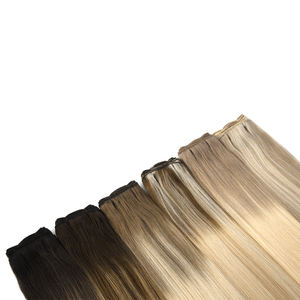 Extensiones de Cabello Virgen Vietnamita al por Mayor de Fábrica, Cabello Humano 100% en Trama, Doble Trama, Puntas Gruesas, Cabello Liso y Sedoso - Product Image 2