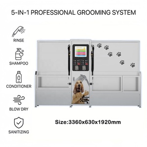 Station de lavage pour animaux de compagnie PATPET, commerciale, en acier inoxydable 304, pour l'extérieur, en libre-service, multifonctionnelle, à pièces - Product Image 3