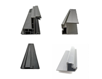 Profilé d'extrusion PVC durable de marque Kebao, modèle S5, bande de couverture en plastique à rainure en T, 6 mm, 8 mm, 10 mm, style personnalisé, vente en gros