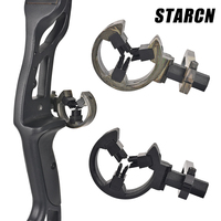 Support de flèche STARCN pour arc à poulies - Chasse, tir sur cible, pour droitiers et gauchers, support de flèche stable