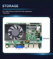 Carte mère industrielle robuste avec extension Mini PCIe de 4e et 5e génération, fournie directement par l'usine