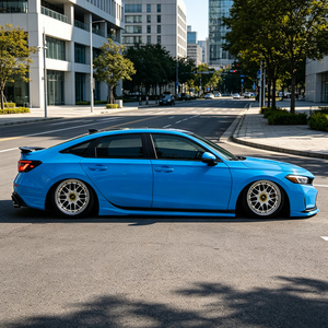 Kit Carrozzeria Completo Yofer: Labbro Anteriore, Minigonne Laterali, Diffusore Posteriore e <span class=keywords><strong>Spoiler</strong></span> per <span class=keywords><strong>Honda</strong></span> <span class=keywords><strong>Civic</strong></span> 11a Gen 2025 2026 Anyo Pro Upgrade - Product Image 5