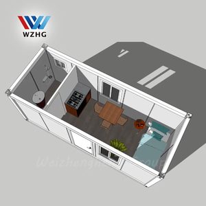Cabines de bureau préfabriquées à prix avantageux, 20 et 40 pieds, portables, modulaires, conteneurs d'expédition, bureaux à vendre - Product Image 1