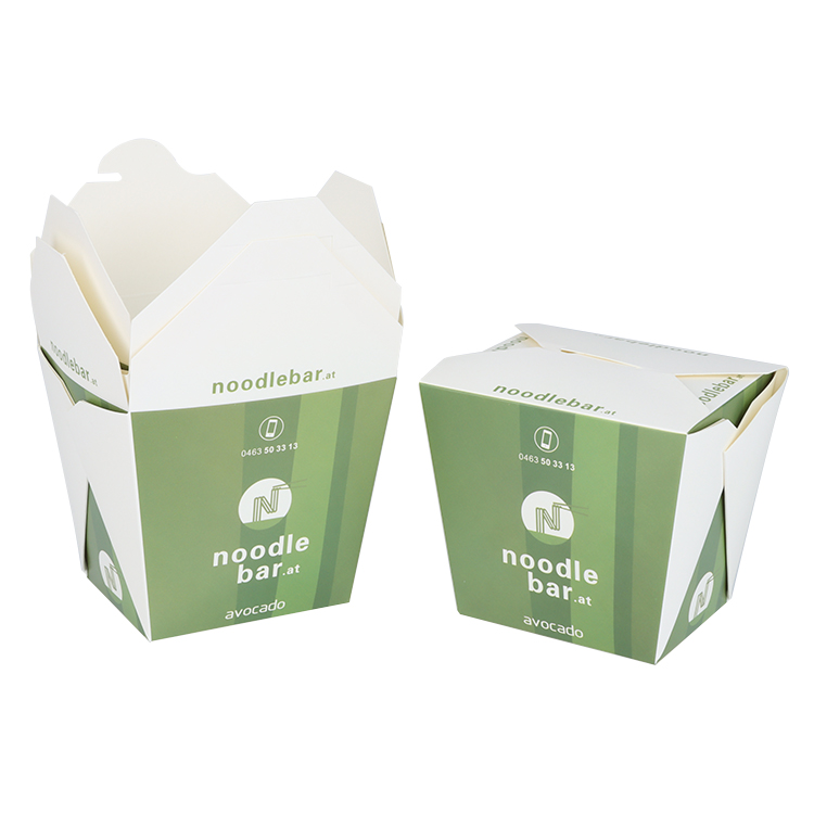 Wholesale Custom Printed Logo Food Container Paper Food Packaging Take Out Snack boxPopular