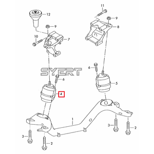 Werkseitig Links Rechts Motor Motor halterung 7 L8199131A 7 L8199131 95537504900 für Audi Q7 VW Touareg <span class=keywords><strong>3</strong></span>.0L <span class=keywords><strong>3</strong></span>.6L - Product Image 2