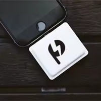 Batería Externa Recargable Mini con Cable Integrado, Carga Rápida, Capacidad de 1500-2900mAh, Batería de Litio-Polímero para iPhone