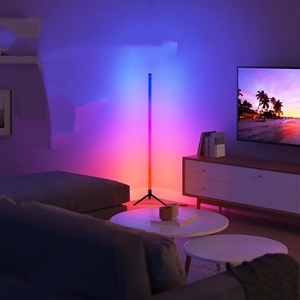RGB LED Floor <b>Lamp</b>, LED Corner <b>Lamp</b> Works Smart Modern Floor <b>Lamp</b> with Music Sync and 16 Million DIY Colors Floor <b>Lamp</b> - Product Image 6