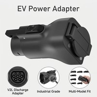 Cable de Carga para Vehículos Eléctricos con Adaptadores CCS1/CCS2/J1772 para Aplicaciones V2L en Flotas Empresariales Europeas (Nuevo)