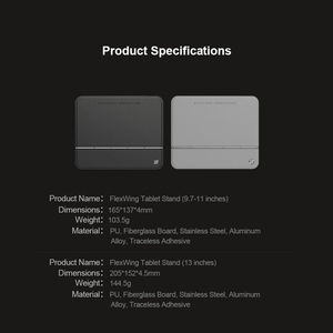 <span class=keywords><strong>Support</strong></span> adhésif pliable portable en cuir PU léger Nillkin pour <span class=keywords><strong>tablette</strong></span> iPad et Xiaomi Pad - Product Image 6