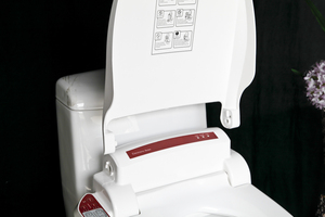 ที่นั่งชักโครกแบบมีแผงควบคุมขนาดใหญ่สำหรับผู้สูงอายุในห้องน้ำ - Product Image 6