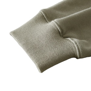 Bán Buôn Tùy Chỉnh Heavyweight 400G Hoodies Cổ Điển Rửa Trống Dày Quá Khổ Áo Thả <span class=keywords><strong>Crewneck</strong></span> Áo - Product Image 4