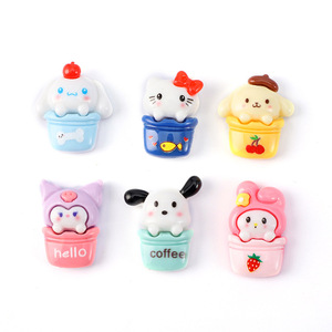 Pastel <span class=keywords><strong>de</strong></span> helado <span class=keywords><strong>de</strong></span> dibujos animados Sanrios comida Hello Cat Candy Kitty accesorios <span class=keywords><strong>de</strong></span> resina bolsa voluminosa <span class=keywords><strong>de</strong></span> dijes para <span class=keywords><strong>uñas</strong></span> - Product Image 2