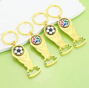 <b>Mini</b> Resin Gold Trophy Award Keychain Football Soccer Fan Accessories Items <b>Bottle</b> Opener - Product Image 5