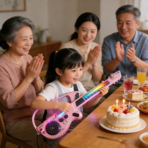Guitare sans cordes multifonctionnelle directe d'usine, guitare sans cordes pour enfants, instrument de musique unique, expériences d'apprentissage - Product Image 3