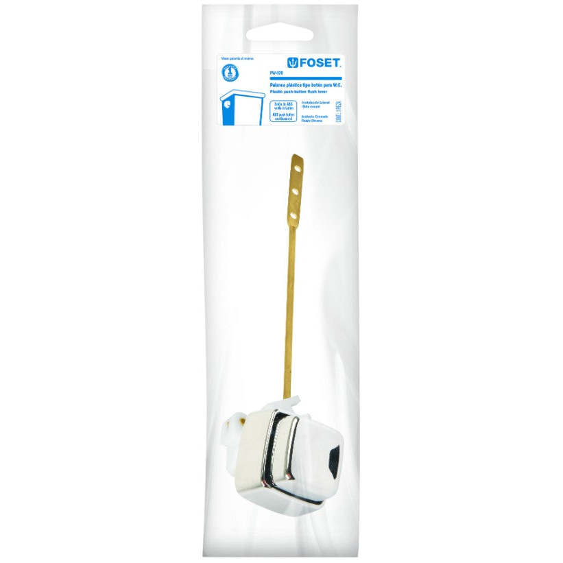 Foset PW-020 Plastic Toilet Seat with Tank Levers