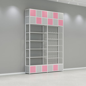 Quảng Châu nhà sản xuất nguồn cung cấp chất lượng cao tùy chỉnh kim loại tóc Salon hiển thị Kệ nhiệm vụ ánh sáng đứng để bán - Product Image 6