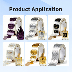 Precios al por Mayor, Impresión Preferencial, Serigrafía, Estampado en Caliente, Etiquetas de Perfume Autoadhesivas Resistentes al Agua con Adhesivo Fuerte - Product Image 4