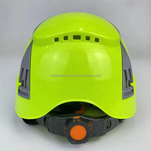 WELTA-Cascos de seguridad con Ventilación ajustable para montar en el exterior, cascos de seguridad ABS con ventilación CE EN ANSI tipo II clase C para escalada - Product Image 3