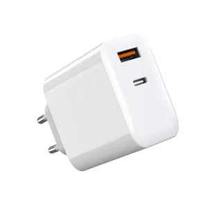USB C Wall Charger 65W GaN Charger With 2-Port Fast Charging Type C Charger