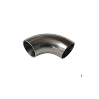 Siku Titanium Berdinding Tipis 90 derajat GR1, 1.2, 1.5mm