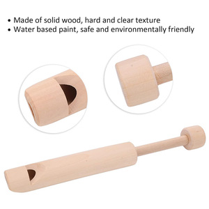 Silbato deslizante de madera Schima <span class=keywords><strong>para</strong></span> niños educativos, silbato Piccolo de empujar y tirar, instrumentos musicales, juguete, regalos de promoción interesantes - Product Image 3
